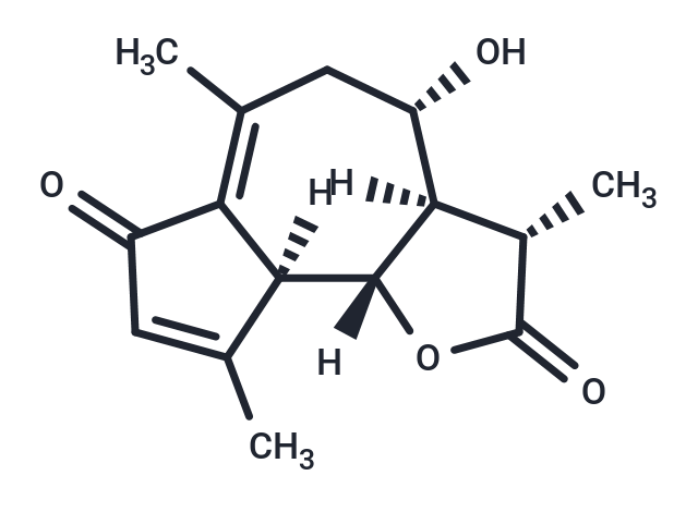Desacetylmatricarin Chemical Structure
