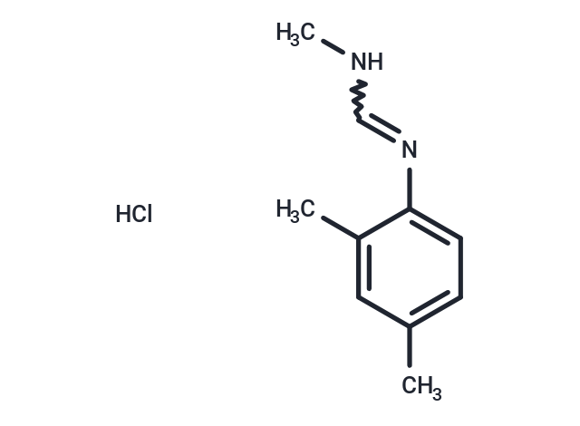 N'-(2,4-Dimethylphenyl)-N-methylformimidamide hydrochloride Chemical Structure
