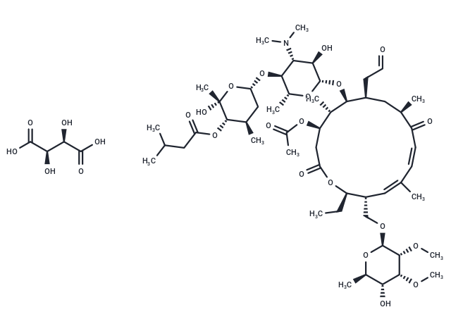 Tylvalosin tartrate Chemical Structure