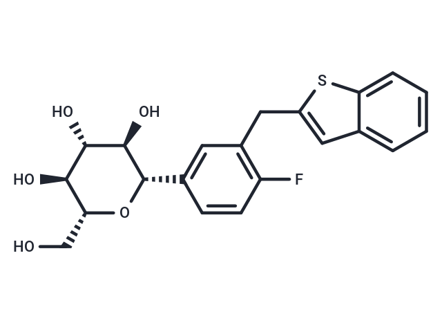 Ipragliflozin Chemical Structure