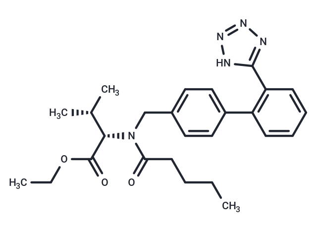 Valsartan Ethyl Ester Chemical Structure