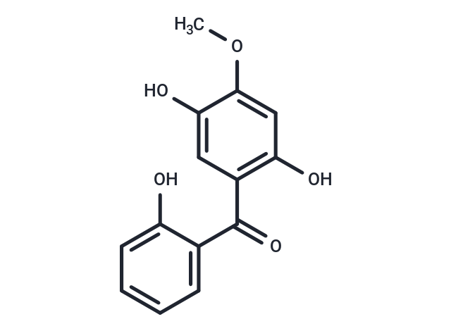 2,5,2'-Trihydroxy-4-methoxybenzophenone Chemical Structure