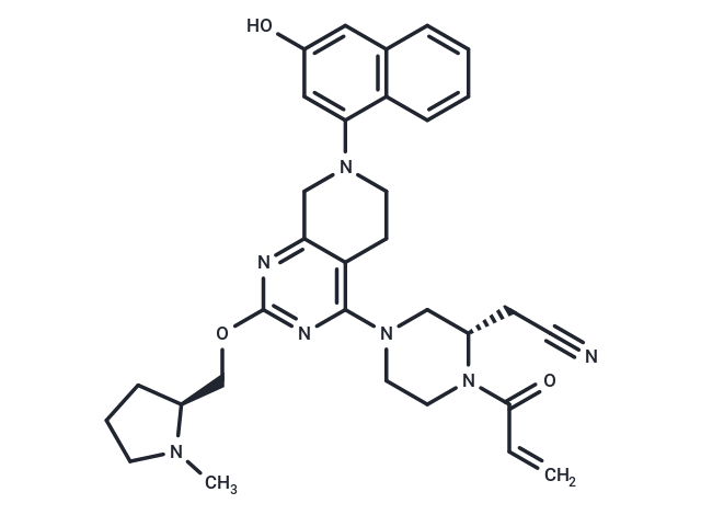 KRas G12C inhibitor 2 Chemical Structure