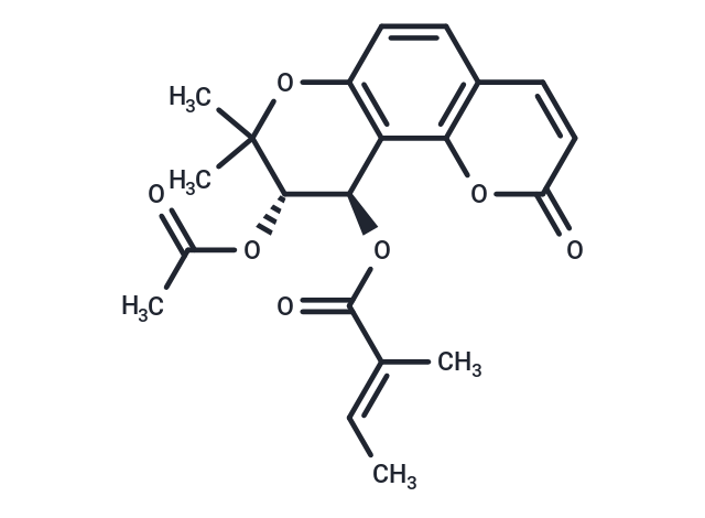 Peucedanocoumarin III Chemical Structure