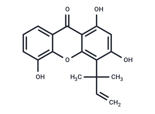 Pancixanthone A Chemical Structure