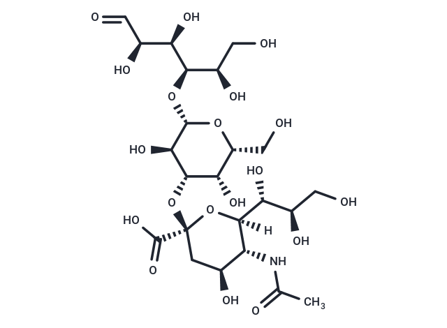 3'-Sialyllactose Chemical Structure