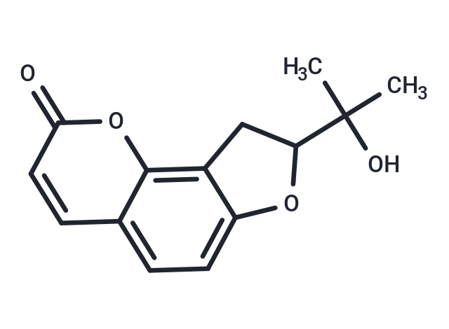 (±)-Columbianetin Chemical Structure