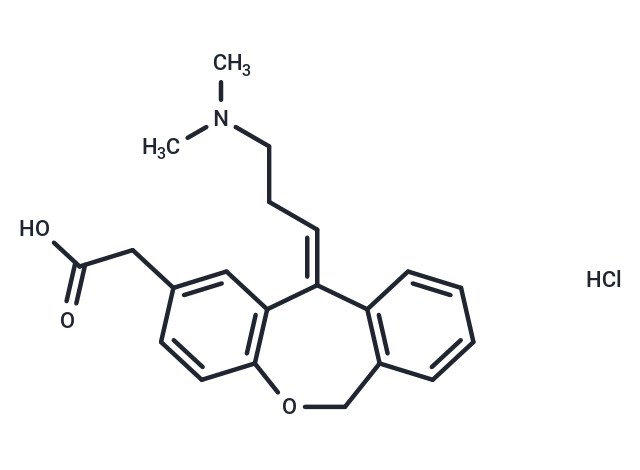 TargetMol Chemical Structure Olopatadine hydrochloride