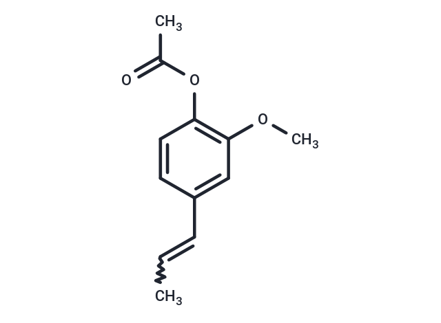 Isoeugenol acetate Chemical Structure