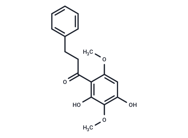 2',4'-Dihydroxy-3',6'-dimethoxydihydrochalcone Chemical Structure