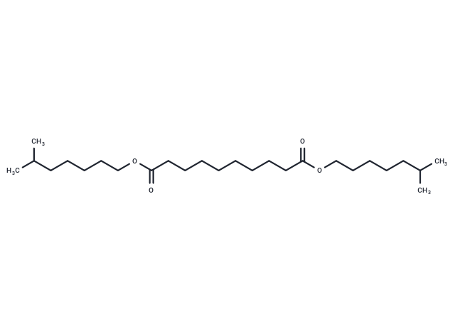 Diisooctyl sebacate Chemical Structure