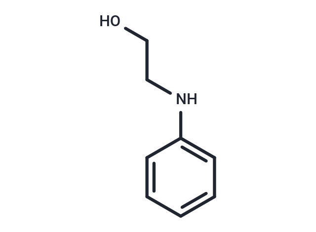 2-ANILINOETHANOL Chemical Structure