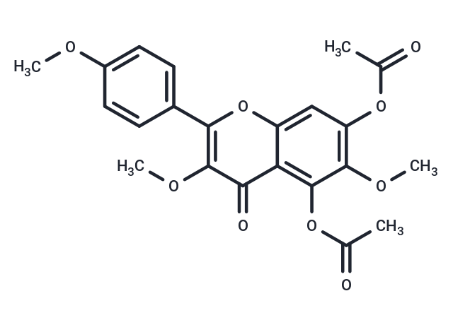 5',7'-Diacetylsantin Chemical Structure
