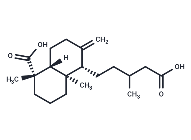 Dihydroagathic acid Chemical Structure