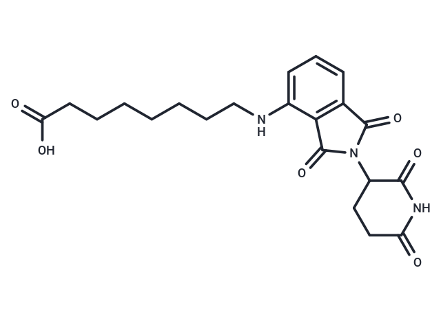 Pomalidomide-C7-COOH Chemical Structure