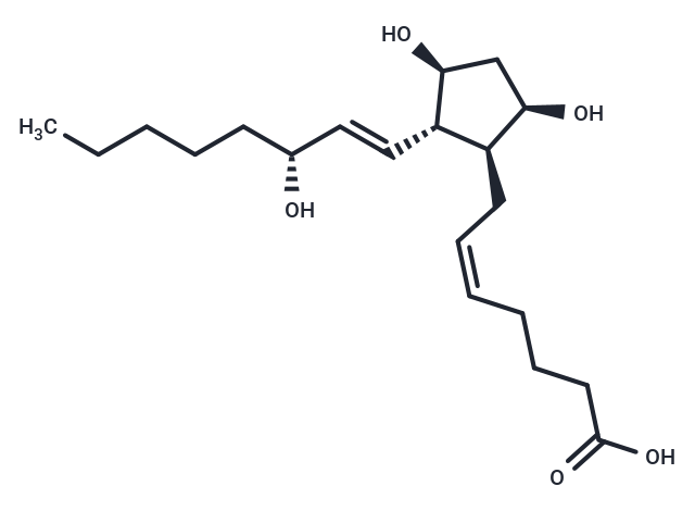 ent-Prostaglandin F2α Chemical Structure