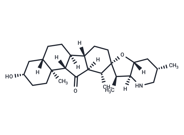 Tetrahydrojervine Chemical Structure