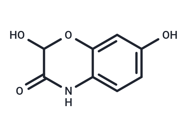 TargetMol Chemical Structure 2,7-Dihydroxy-2H-1,4-benzoxazin-3(4H)-one