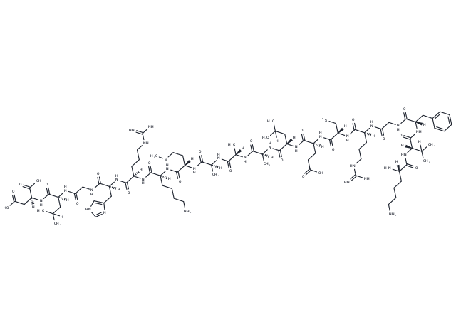 egg white lysozyme (19-36) [Gallus gallus] Chemical Structure