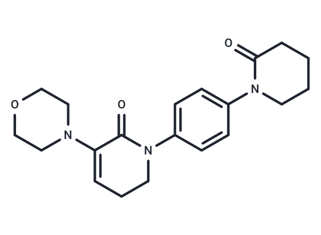 3-Morpholino-1-(4-(2-oxopiperidin-1-yl)phenyl)-5,6-dihydropyridin-2(1H)-one Chemical Structure
