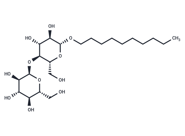 n-Decyl-β-D-Maltopyranoside Chemical Structure