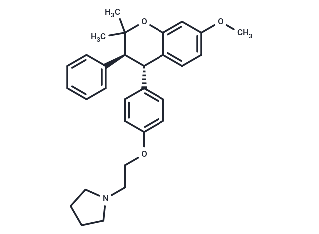 Ormeloxifene Chemical Structure