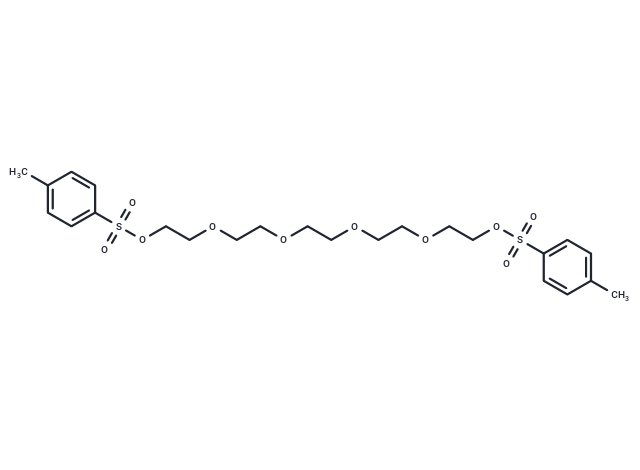 Pentaethylene glycol di(p-toluenesulfonate) Chemical Structure