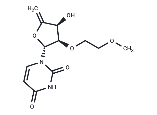 4’,5’-Didehydro-2’-O-(2-methoxyethyl)uridine Chemical Structure