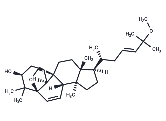 5,19-Epoxy-25-methoxycucurbita-6,23-dien-3-ol Chemical Structure