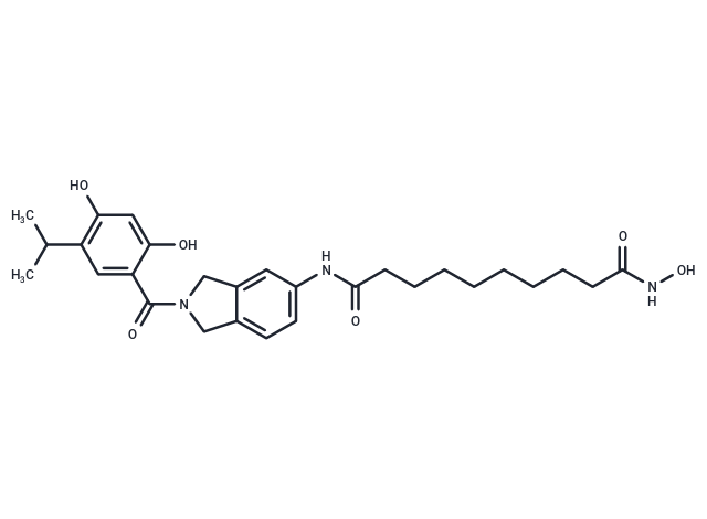 HDAC6/HSP90-IN-1 Chemical Structure
