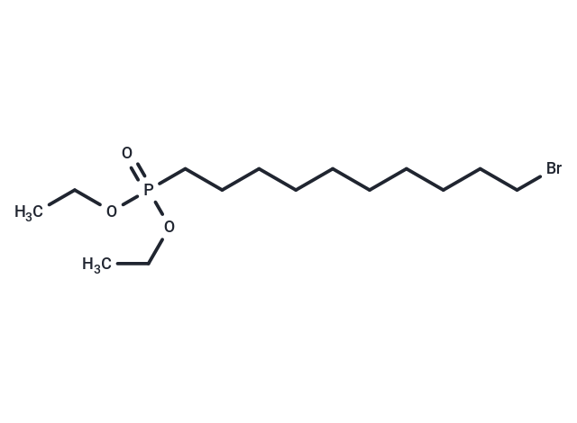 Diethyl 10-bromodecylphosphonate Chemical Structure