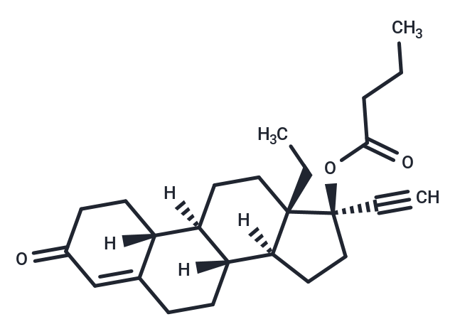 Levonorgestrel butyrate Chemical Structure
