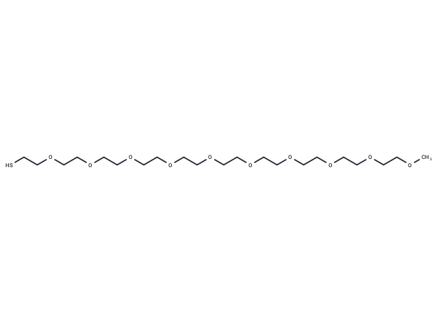 m-PEG10-SH Chemical Structure