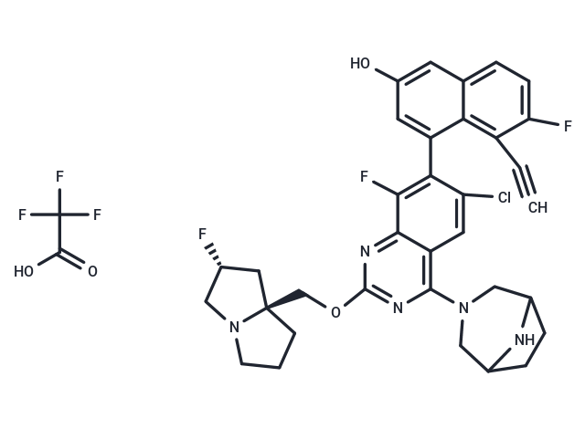 KRAS G12D inhibitor 3 TFA Chemical Structure
