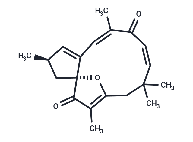 Jatrophone Chemical Structure