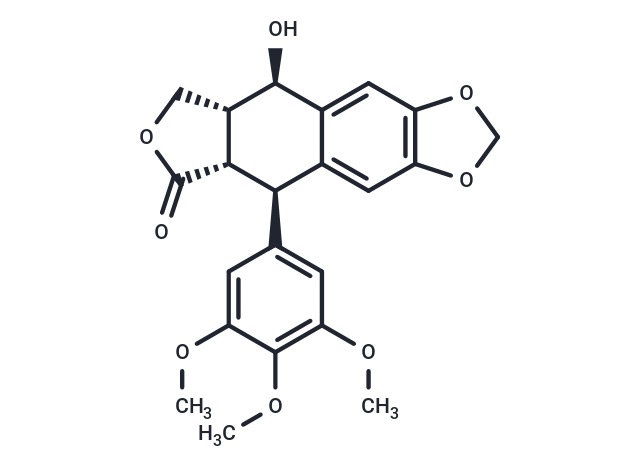 TargetMol Chemical Structure Picropodophyllotoxin