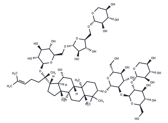 Notoginsenoside S Chemical Structure