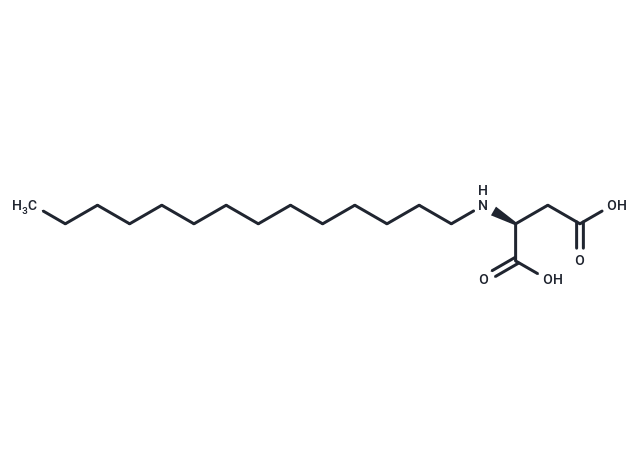 Myristyl aspartic acid Chemical Structure