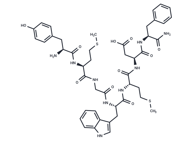 CCK (27-33) (non-sulfated) Chemical Structure