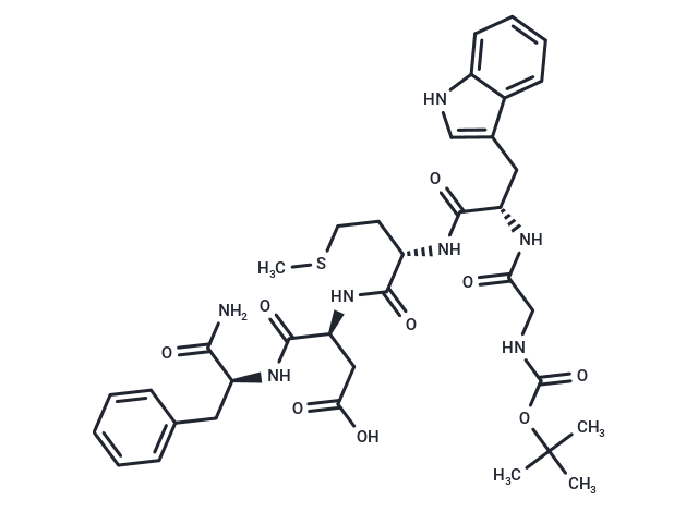 Glycine-pentagastrin Chemical Structure