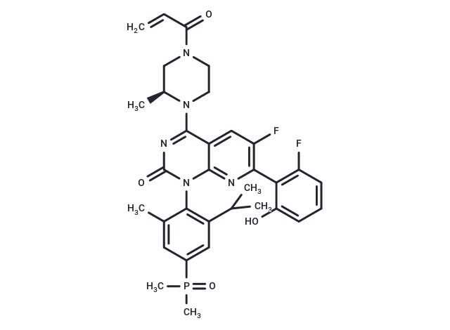 KRAS G12C inhibitor 28 Chemical Structure