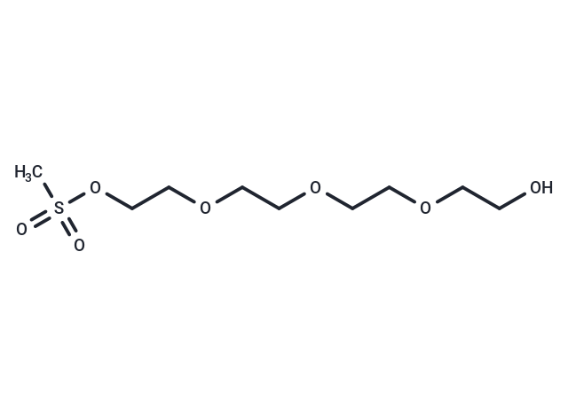 PEG4-Ms Chemical Structure