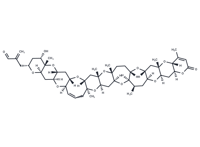 Brevetoxin B Chemical Structure