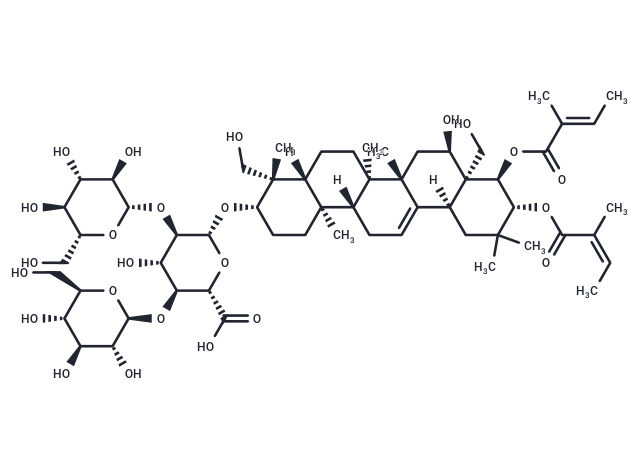 Isoaesculioside D Chemical Structure