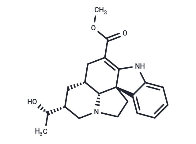 19-Hydroxypseudovincadifformine Chemical Structure