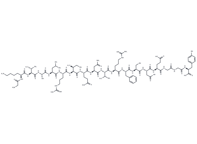 MOG peptide (79-96) rat Chemical Structure
