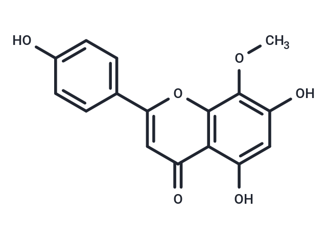 4'-Hydroxywogonin Chemical Structure
