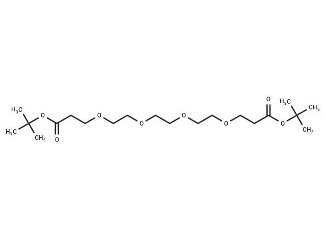 Bis-PEG4-t-butyl ester Chemical Structure