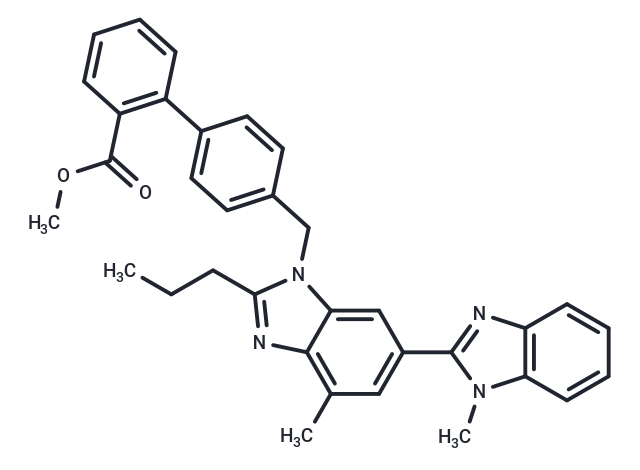 Telmisartan methyl ester Chemical Structure
