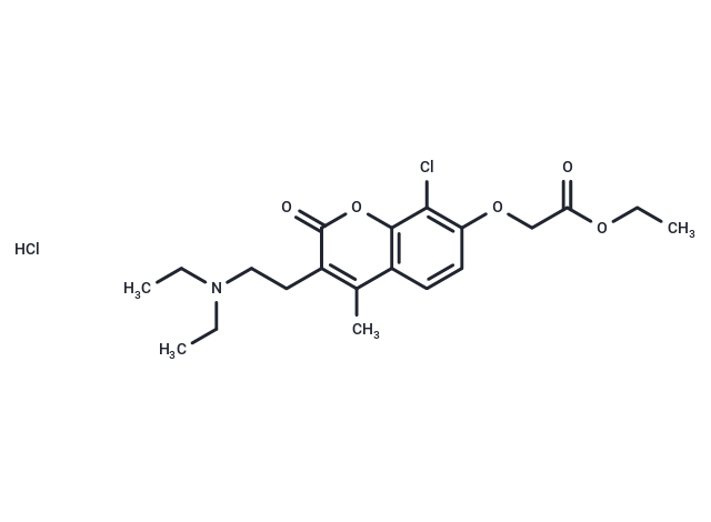 Cloricromen hydrochloride Chemical Structure
